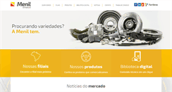 Desktop Screenshot of menilautopecas.com.br