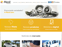 Tablet Screenshot of menilautopecas.com.br